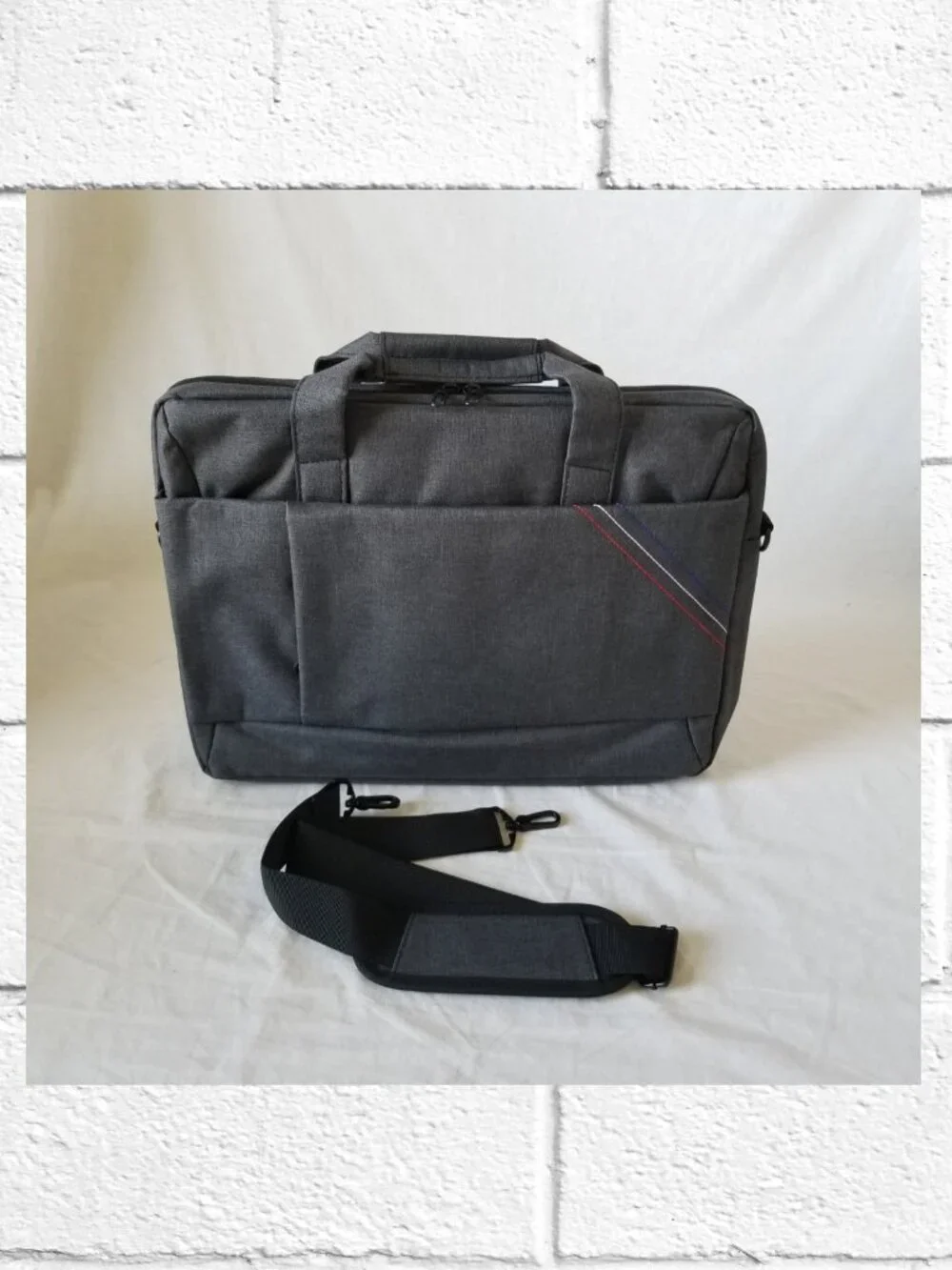 NWOT! MicaYoung Laptop Computer Carrying Case Tote w/Shoulder & Luggage Straps
